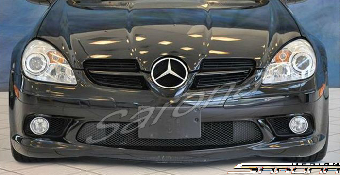 Custom Mercedes SLK  Convertible Front Bumper (2005 - 2011) - $590.00 (Part #MB-067-FB)